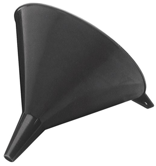 (image for) Black 9.1 in. H Resin 2 qt. Funnel