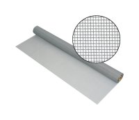 (image for) 30 in. W x 100 ft. L Silver Gray Fiberglass Screen C