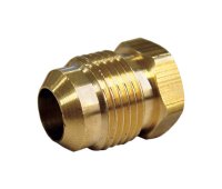 (image for) 1/4 in. Flare Brass Hex Plug