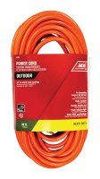 (image for) Indoor and Outdoor 50 ft. L Orange Extension Cord 12/3 SJTW