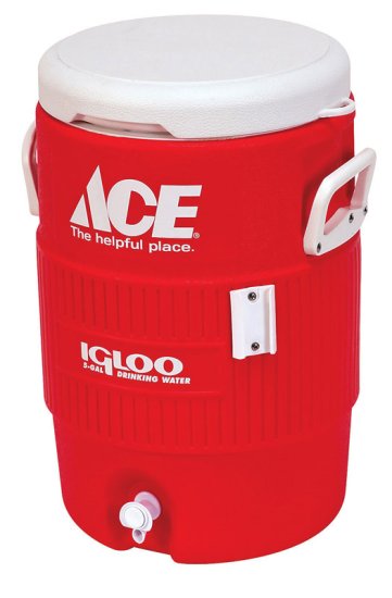 (image for) Water Cooler 5 gal. Red