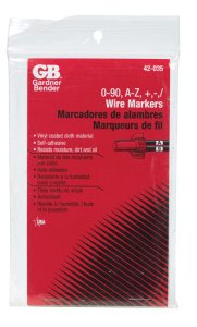 (image for) Wire Marker 6 pk