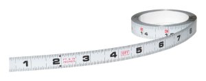 (image for) US Tape 12 ft. L X 1/2 in. W Adhesive Steel Bench Tape