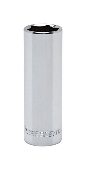 (image for) 3/8 in. x 3/8 in. drive SAE 6 Point Deep Socket 1 pc.