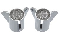 (image for) Sayco Chrome Tub and Shower Faucet Handles Pair