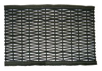 (image for) Tire Black Rubber Nonslip Floor Mat 30 in. L x 18 in.