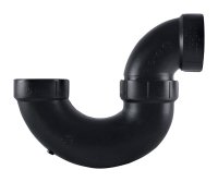 (image for) 1-1/2 in. Hub x 1-1/2 in. Dia. Hub ABS P-Trap