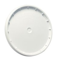 (image for) White 5 gal. Plastic Bucket Lid