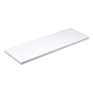 (image for) 8 in. H x 8 in. W x 48 in. D White Melatex Laminate