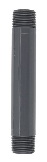 (image for) Schedule 80 3/4 in. MPT PVC 6 in. Nipple