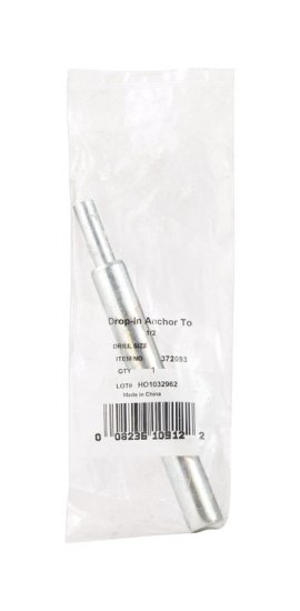 (image for) 1/2 in. Dia. x 0 in. L Steel Round Head Setting Tool Dro