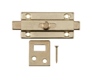 (image for) Bright Brass Brass Slide Bolt