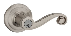 (image for) Satin Nickel Entry Lockset SmartKey Lido