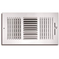 (image for) 14 in. x 8 in. 3-Way Wall/Ceiling Register