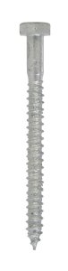 (image for) 1/4 in. x 3 in. L Hex Hot Dipped Galvanized Steel Lag Sc