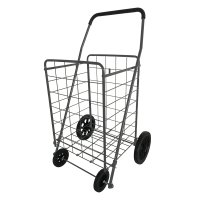 (image for) 40.6 in. H X 21.7 in. W X 24.4 in. L Gray Collapsible Shopping C