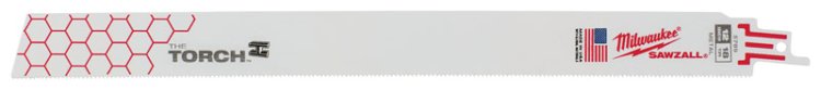 (image for) The Torch 12 in. Bi-Metal Reciprocating Saw Blade 18 T