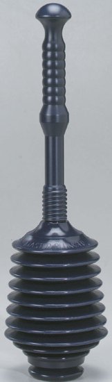(image for) GT Water Products Master Plunger Toilet Plunger 21-1/2 in. L x 4