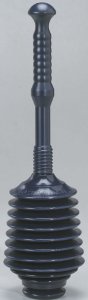(image for) GT Water Products Master Plunger Toilet Plunger 21-1/2 in. L x 4