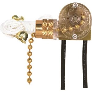 (image for) Light Switch for Ceiling Fan with Pull Chain