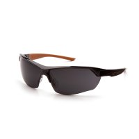 (image for) Carhartt Braswell Anti-Fog Safety Glasses Gray Lens Black Frame 