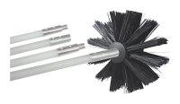 (image for) 6.75 in. Dia. Black/White Aluminum Duct Cleaning Kit