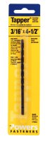 (image for) Tapper 3/16 in. x 4-1/2 in. L Carbide Tipped Drill Bit 1