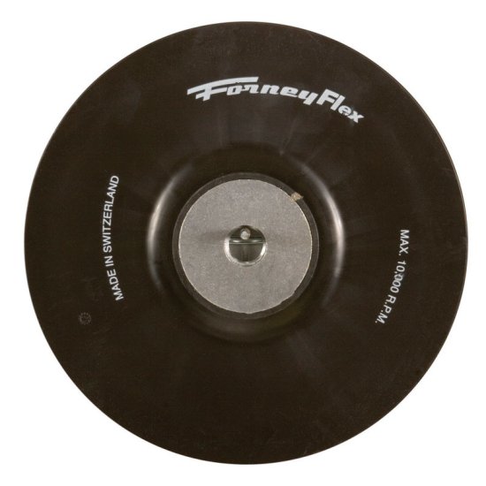 (image for) 7 in. Dia. Rubber Backing Pad 5/8 in. 10000 rpm 1 pc.