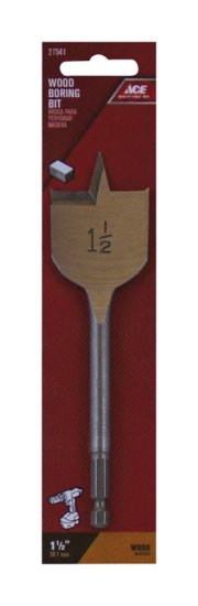 (image for) 1-1/2 in. x 6 in. L Steel Wood Boring Bit 1 pc.