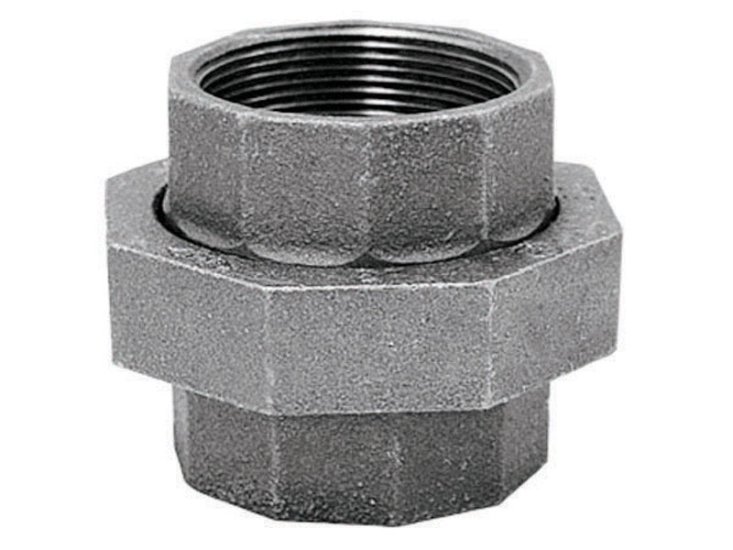 (image for) 1/4 in. FPT x 1/4 in. Dia. FPT Galvanized Malleable Iron Uni
