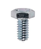 (image for) 1/4 in. Dia. x 1/2 in. L Zinc Plated Steel Hex Bolt 100