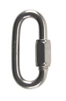 (image for) Polished Stainless Steel Quick Link 1540 lb. 3 in