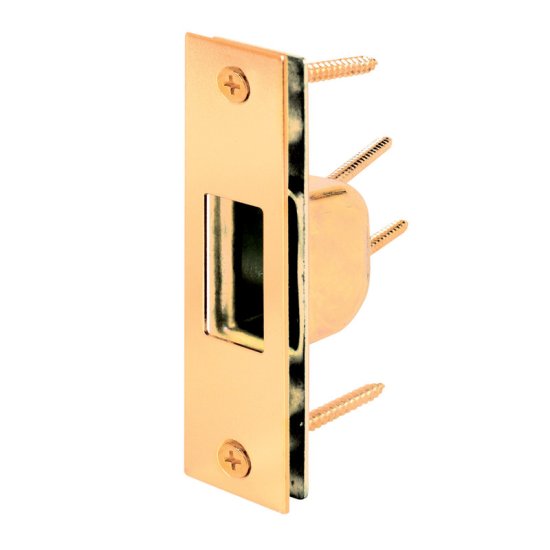 (image for) 4.875 in. H x 1.25 in. L Brass-Plated Steel High Secu