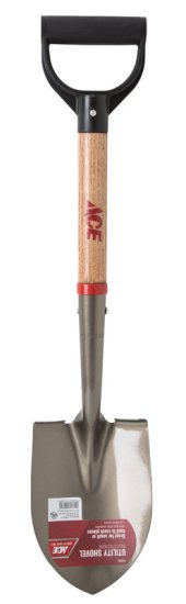 (image for) Little Pal Steel 8-1/4 in. W x 27 in. L Mini Round Point Sho