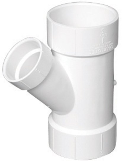 (image for) Schedule 40 3 in. Hub x 3 in. Dia. Hub PVC Reduci