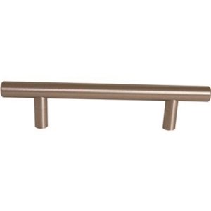 (image for) 3-3/4 in. Satin Nickel Bar Drawer Pull (5-Pack)