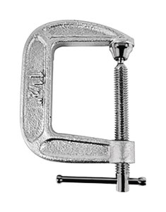 (image for) 1.5 in. x 1.5 in. D Adjustable C-Clamp 750 lb. 1 pc.