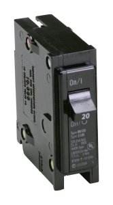(image for) 20 amps Plug In Single Pole Circuit Breaker Eaton Cutler-Hammer