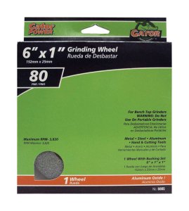(image for) 6 in. Dia. x 1 in. thick x 1 in. Grinding Wheel 1 pc.