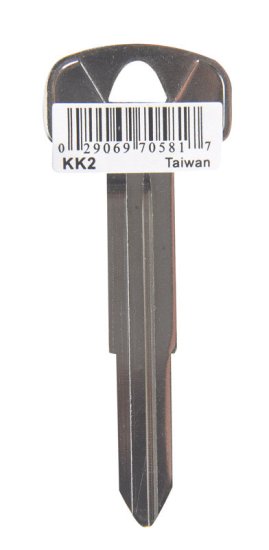 (image for) Traditional Key Automotive Key Blank Double sided For Kia