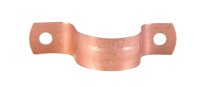 (image for) 3/4 in. Copper Plated Copper Tube Strap
