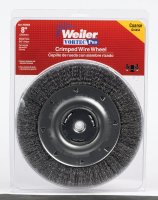 (image for) Vortec Pro 8 in. Crimped Wire Wheel Brush Carbon Steel 40