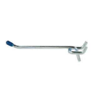 (image for) Zinc Plated Silver Steel 4 in. Peg Hooks 1 pk