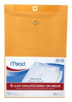 (image for) 9 in. W x 12 in. L Other Brown Envelopes 4 pk
