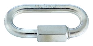 (image for) Zinc-Plated Steel Quick Link 1760 lb. 3 in. L
