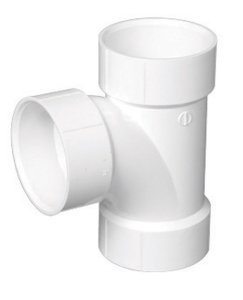 (image for) Schedule 40 4 in. Hub x 4 in. Dia. Hub PVC Sanita