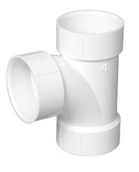 (image for) Schedule 40 4 in. Hub x 4 in. Dia. Hub PVC Sanita