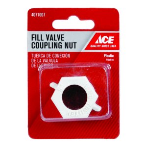 (image for) Fill Valve Coupling Nut White Plastic
