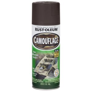 (image for) Specialty Flat Earth Brown Camouflage Spray Paint 12 oz.