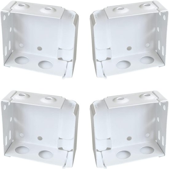 (image for) Bracket for Faux Wood Blinds 2x2 High Profile 4pcs